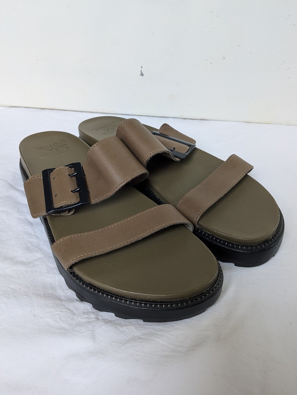 Sorel Women's Roaming Buckle Slides Sage